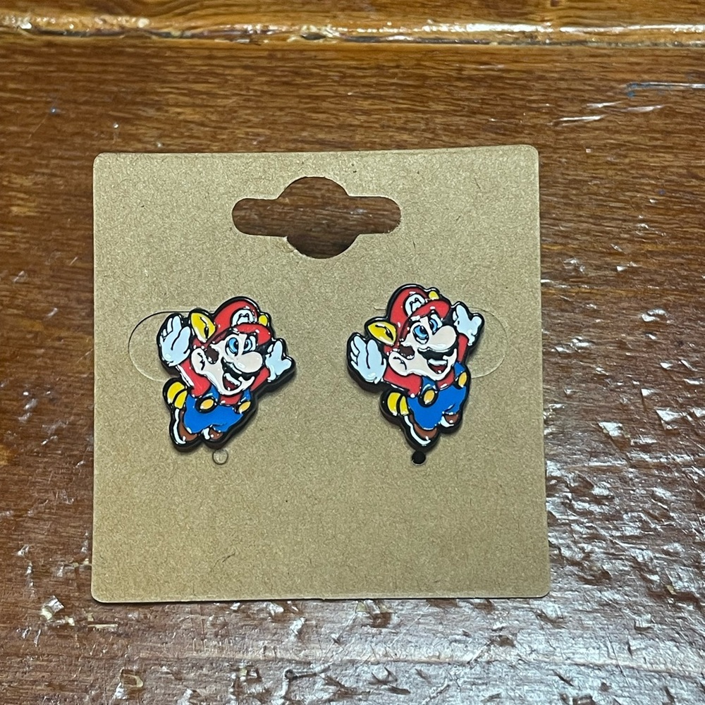Mario earrings